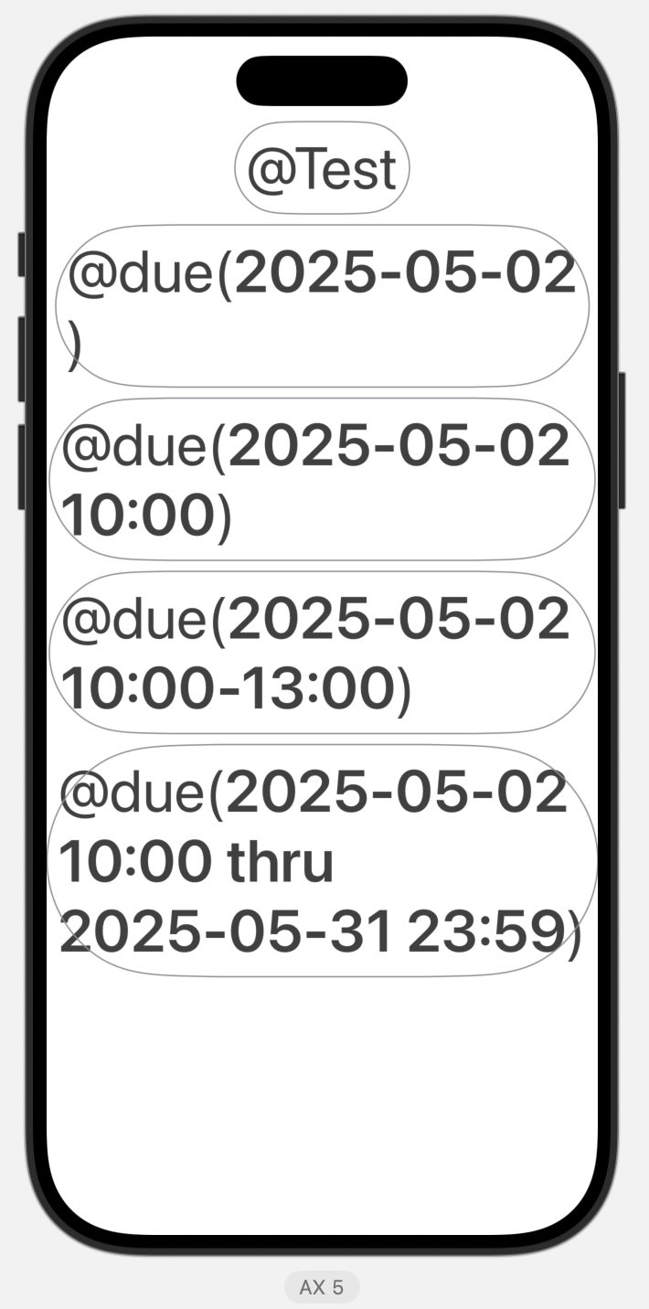 TagView initial pass, doesn't quite work well with the larger Dynamic Type fonts.